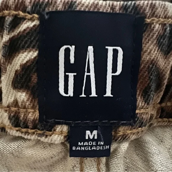 Women’s GAP Animal Print Trousers - Picture 4 of 4